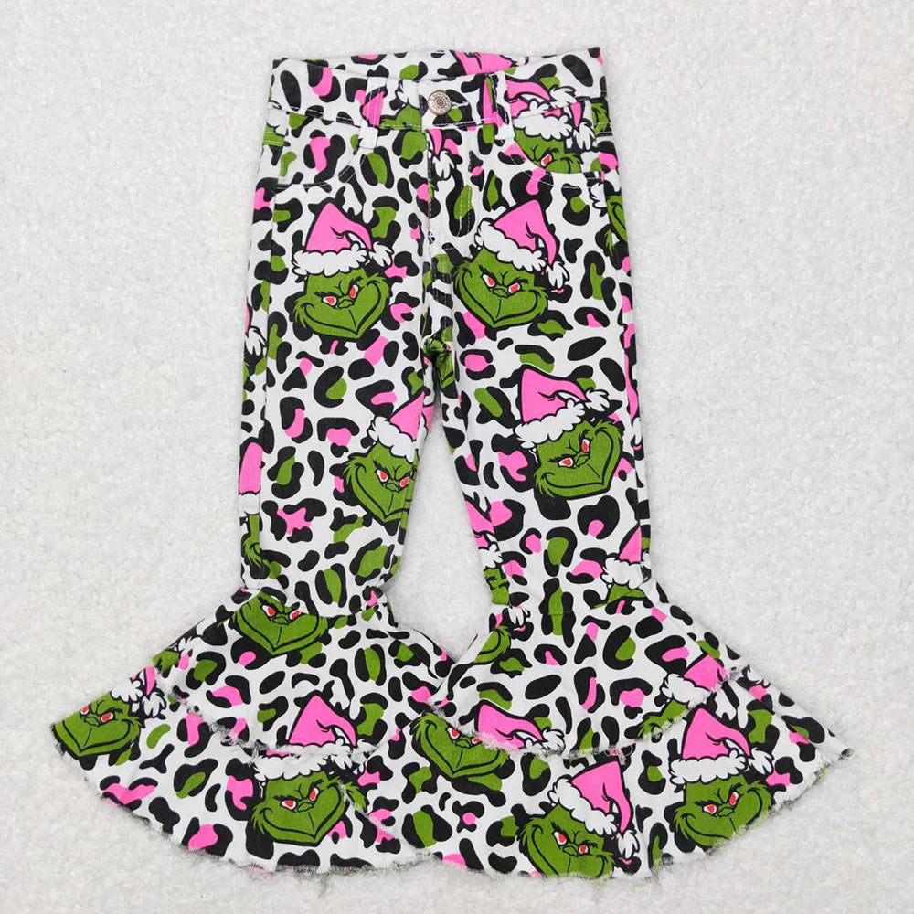 Green Guy Leopard Denim Bells Closes 10/19/25