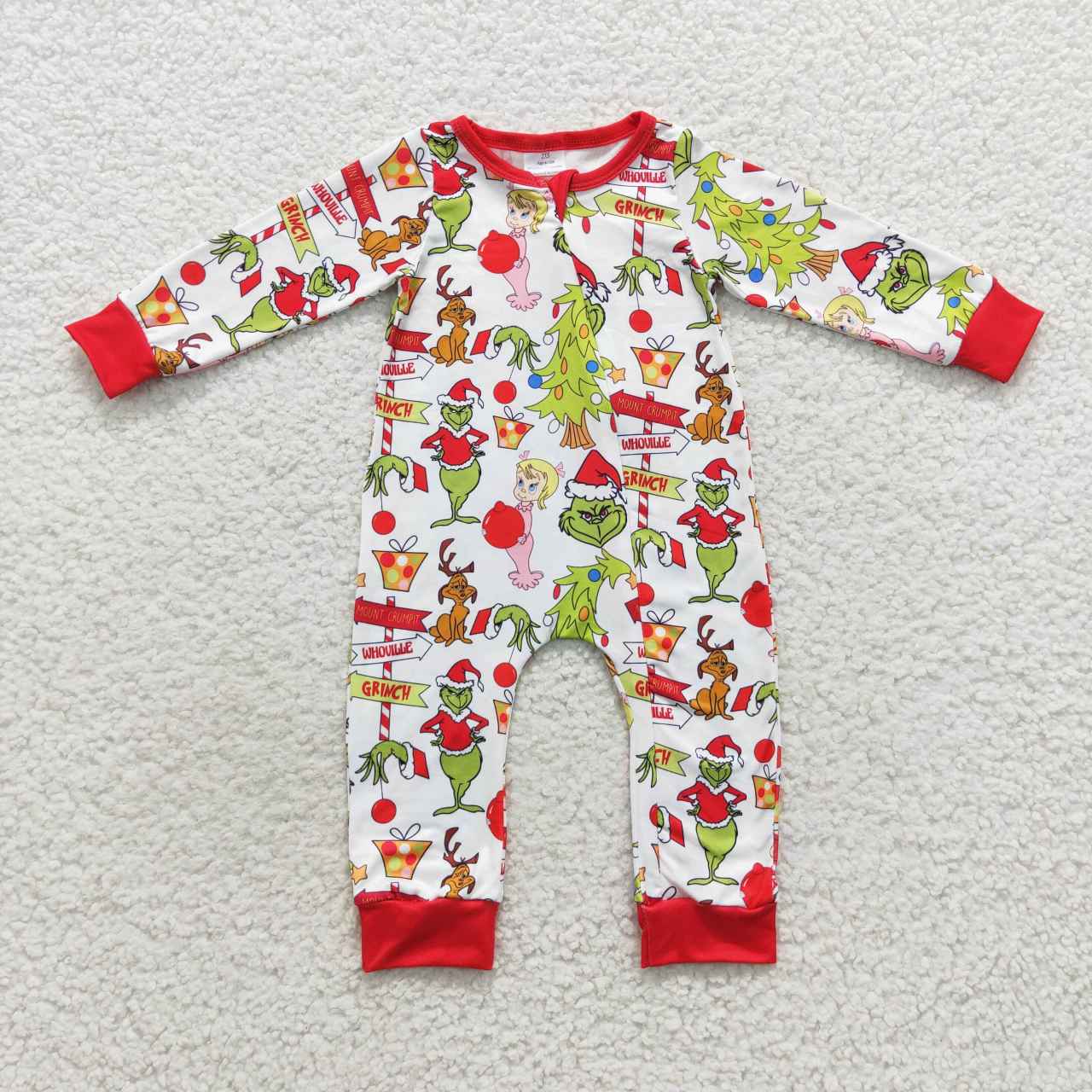 Family Green Guy ZIP ROMPER Closes 10/19/25