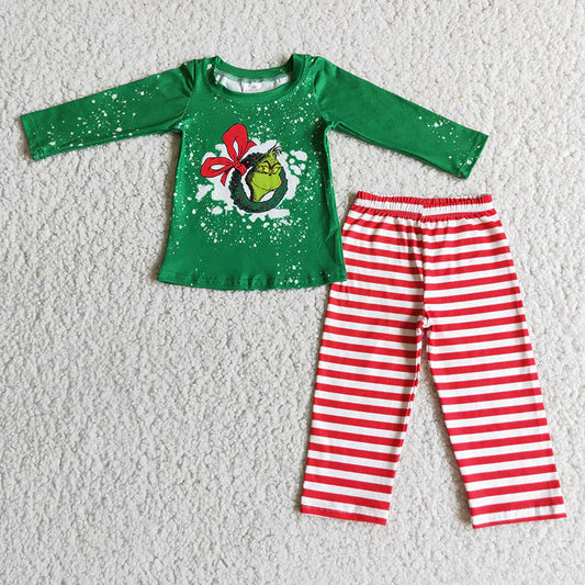 Green Guy Stripe Pant Set Closes 11/2/25