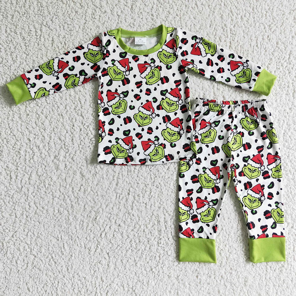 Green Guy Leopard PJ Set Closes 11/2/25