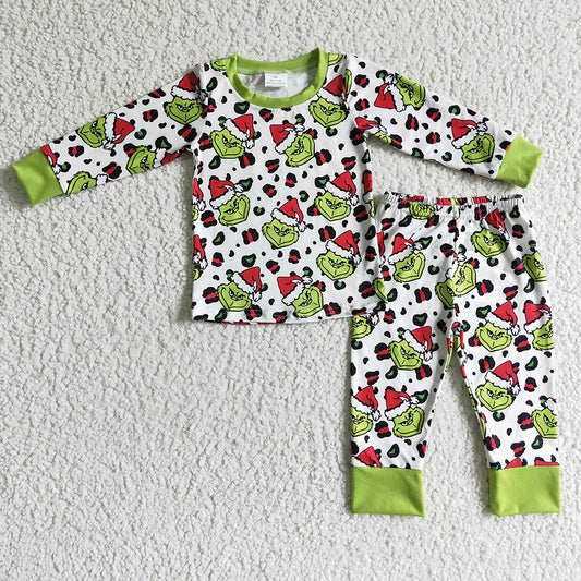 Green Guy Leopard PJ Set Closes 11/2/25
