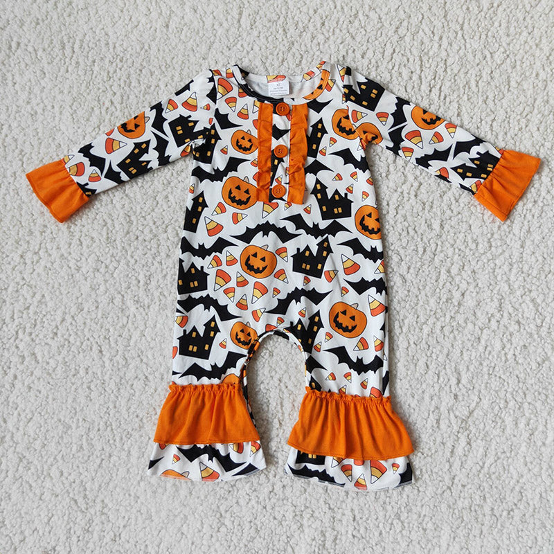 Halloween Ruffle Romper Closes 6/28/26