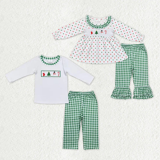 Sibling Embroidered Christmas Set Closes 10/19/25