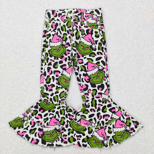Green Guy Leopard Denim Bells Closes 10/19/25