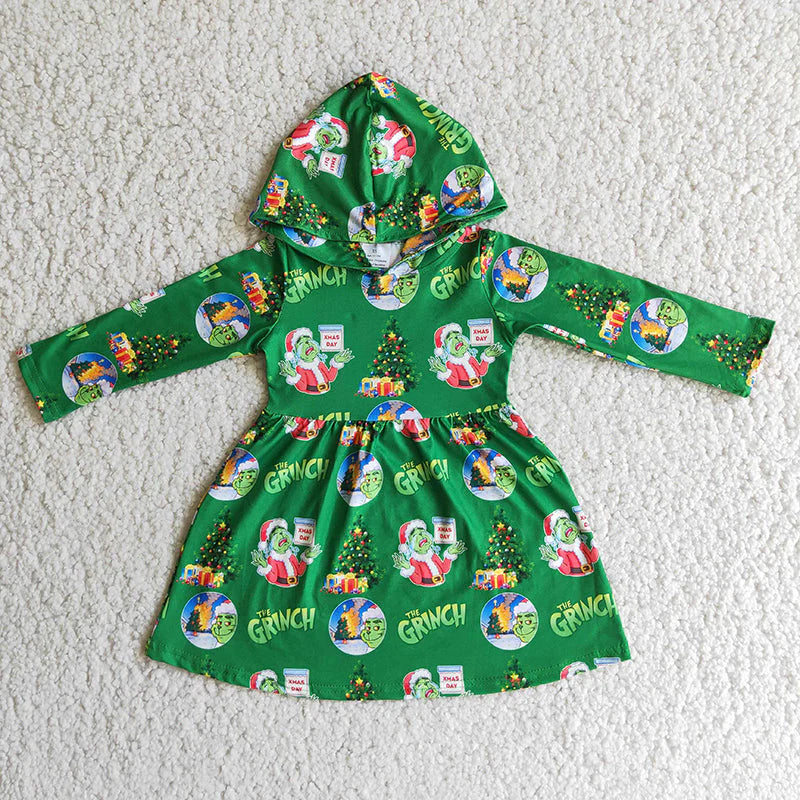 Green Guy Hooded Dress Closes 11/2/25