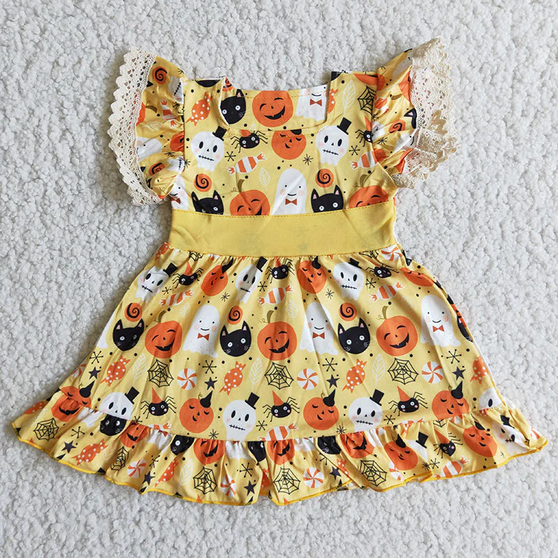 Halloween Ruffle Dress Closes 6/28/26