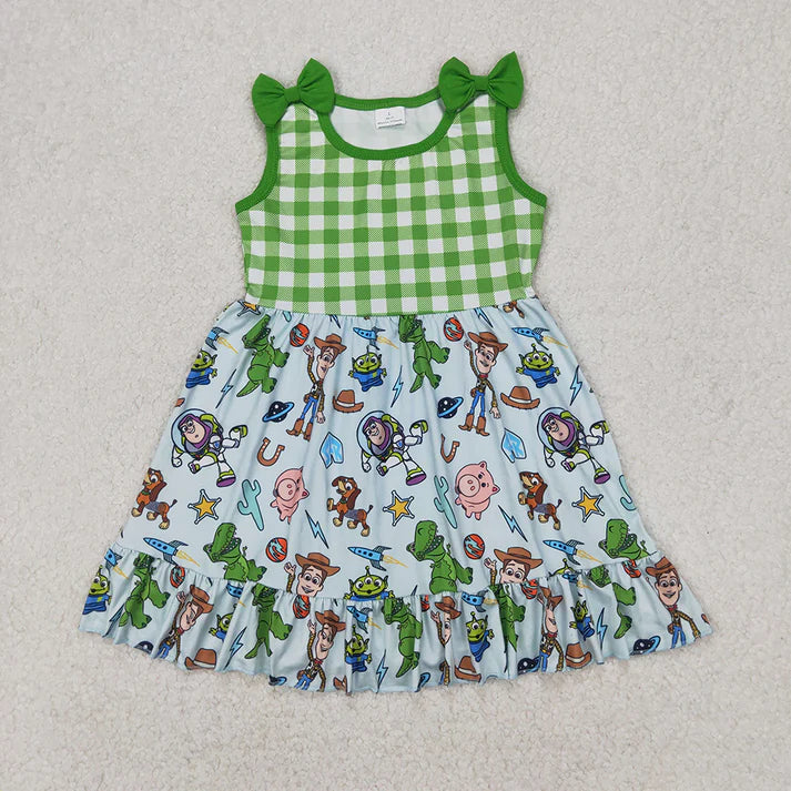 Green Toy Friends Ruffle Dress Closes 6/28/26