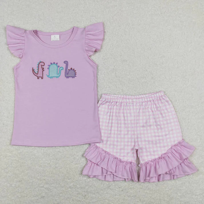 Purple Dino Ruffle Set Closes 6/28/26